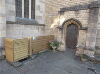 St Georges Stamford new crypt entrance barrier.png St Georges Stamford new crypt entrance barrier.png