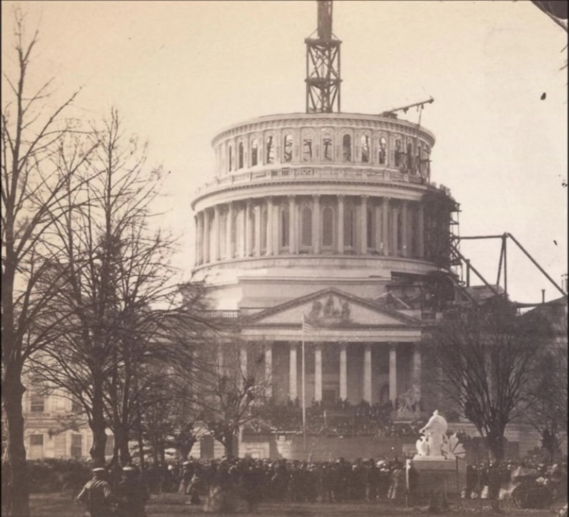 Inauguration of Lincoln at US Capitol Mar 4 1861.jpg Inauguration of Lincoln at US Capitol Mar 4 1861.jpg
