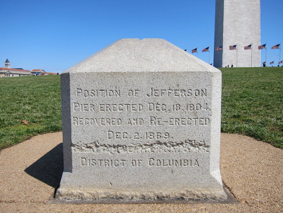 West side of Jefferson Pier with Washington Monument in background.jpg West side of Jefferson Pier with Washington Monument in background.jpg