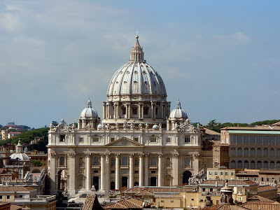 Basilica of St. Peter's in Rome by Wolfgang Stuck.jpg