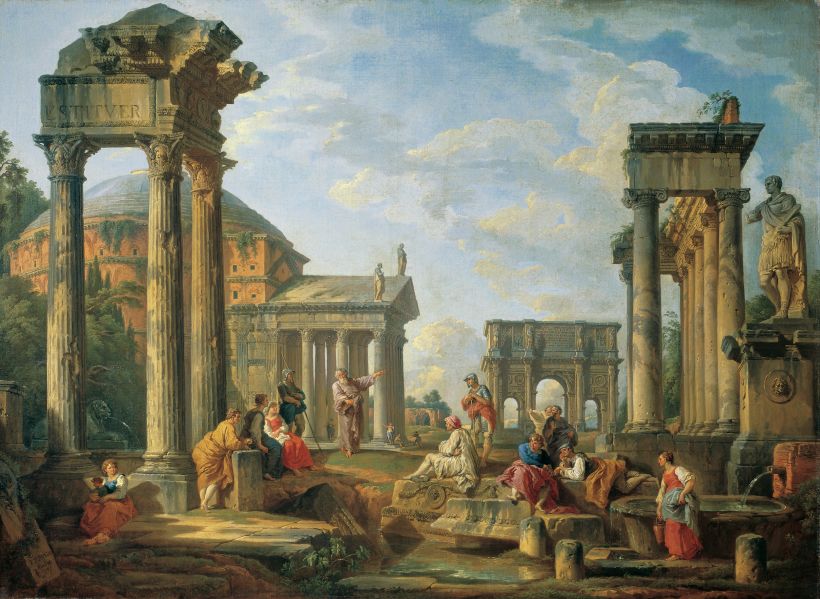 1751_Giovanni_Paolo_Pannini_Roman ruins with a prophet.jpg 1751_Giovanni_Paolo_Pannini_Roman ruins with a prophet.jpg