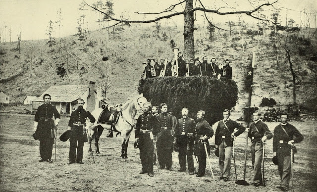 general carlin and staff in ringgold.jpg