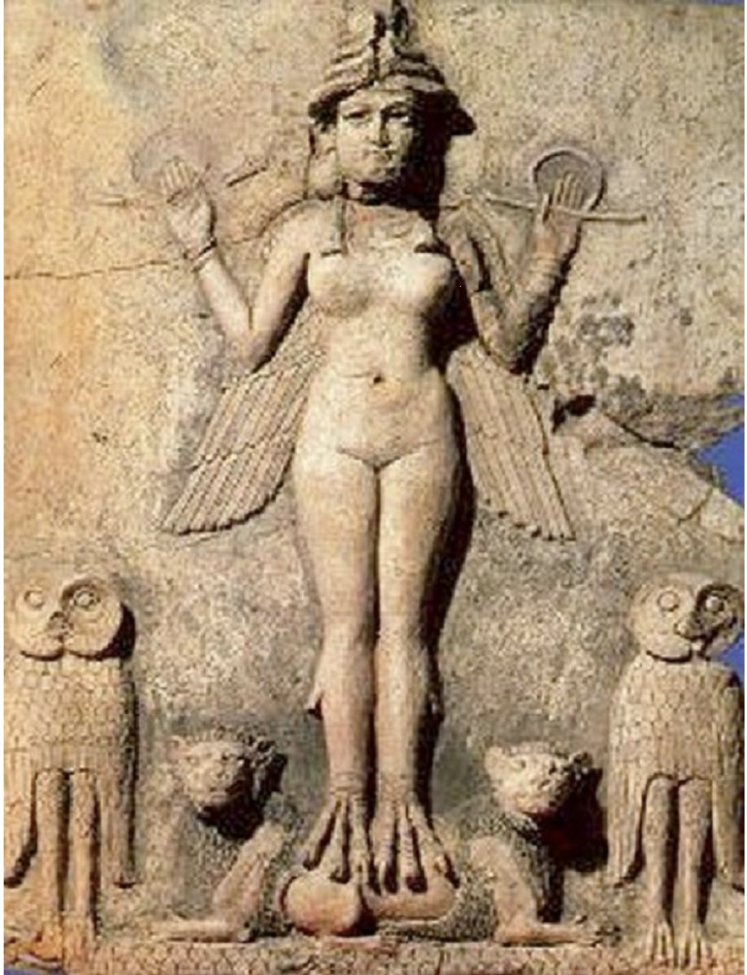 Annunaki gioddess and owl.jpeg Annunaki gioddess and owl.jpeg