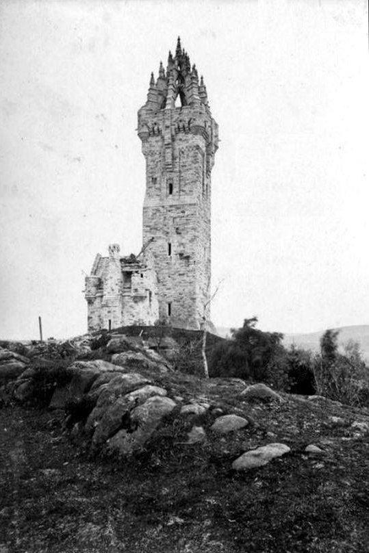 The National Wallace Monument in Stirling nearing the end of it construction in 1868-69.jpg The National Wallace Monument in Stirling nearing the end of it construction in 1868-69.jpg