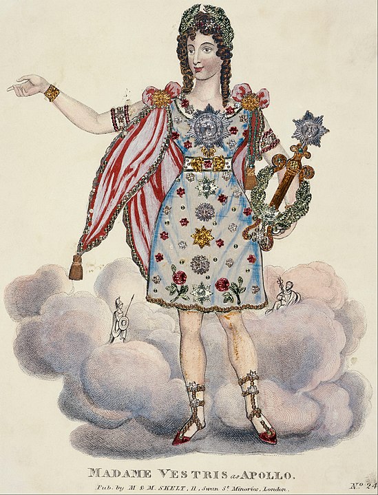 Tinsel print of Madame Vestris as Apollo, English 1837-1840.jpg Tinsel print of Madame Vestris as Apollo, English 1837-1840.jpg
