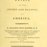 New views of the origin of the tribes and nations of America