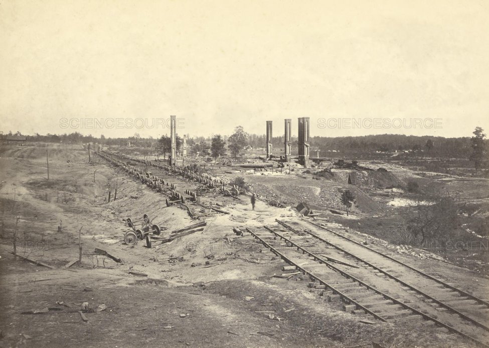 Destruction of Hood's Ordinance Train.jpg